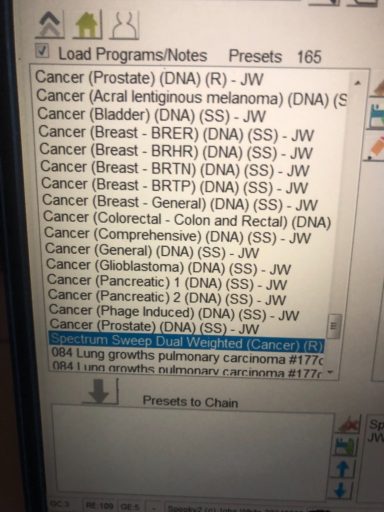 Spooky2 60k frequencies 60k frequencies